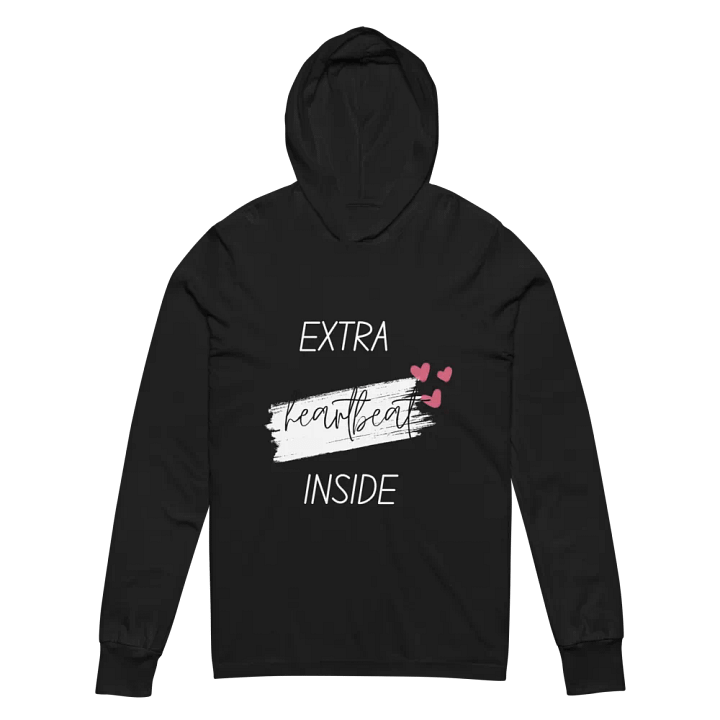Extra Heartbeat Unisex Hooded Tee product image (6)