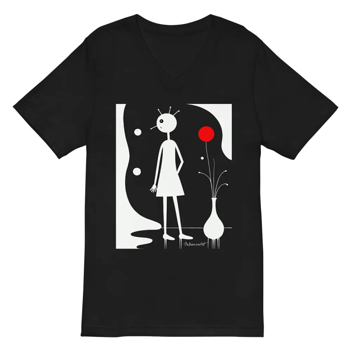Bella+Canvas Short Sleeve V-Neck Jersey T-Shirt product image (2)