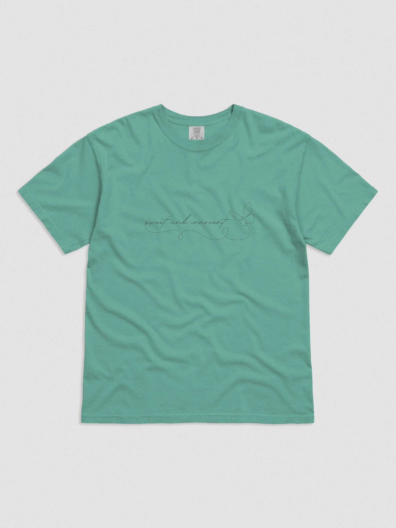 Sweet and innocent unisex t-shirt, black product image (1)