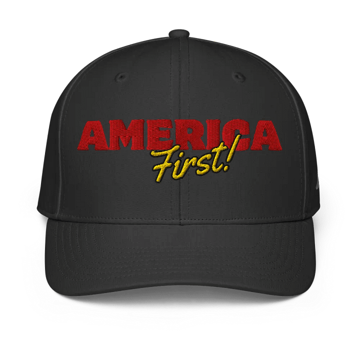 AMERICA FIRST – Embroidered Addidas Baseball Hat product image (1)