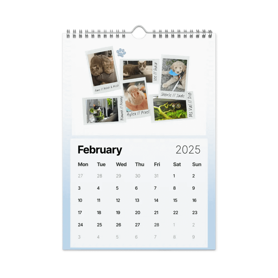 2025 EG Pet Calendar product image (3)