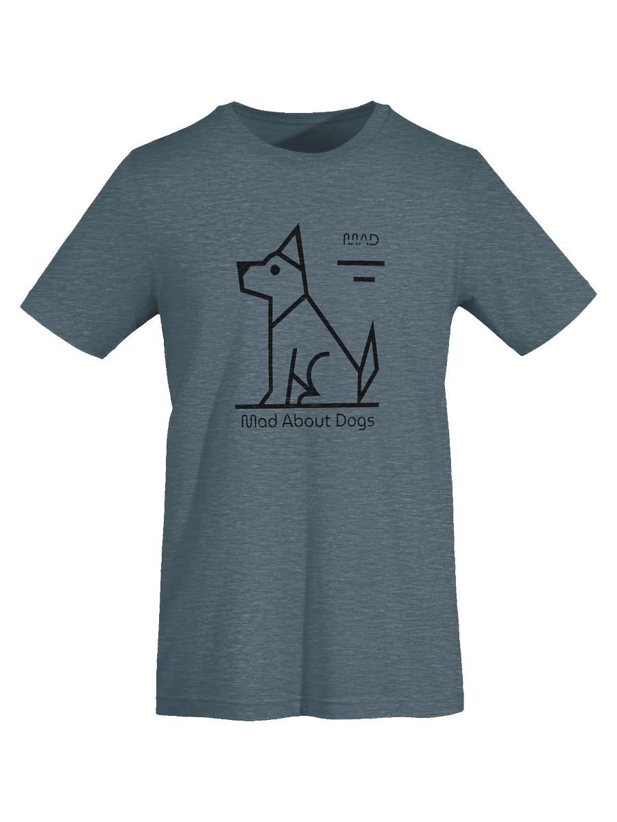 MAD About Dogs – Geometric Monochrome Tee - M-Art & Design product image (43)