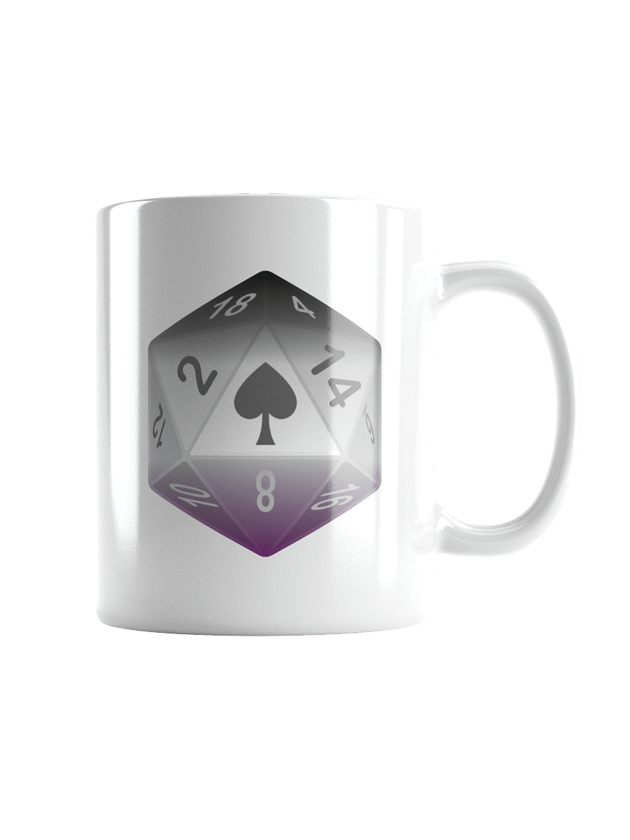 Asexual Pride D20 Mug product image (2)