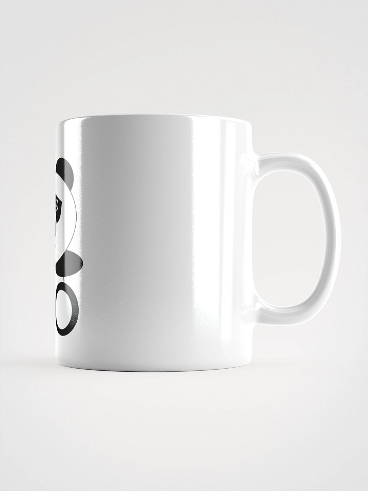 Panda Smile White Glossy Mug product image (2)