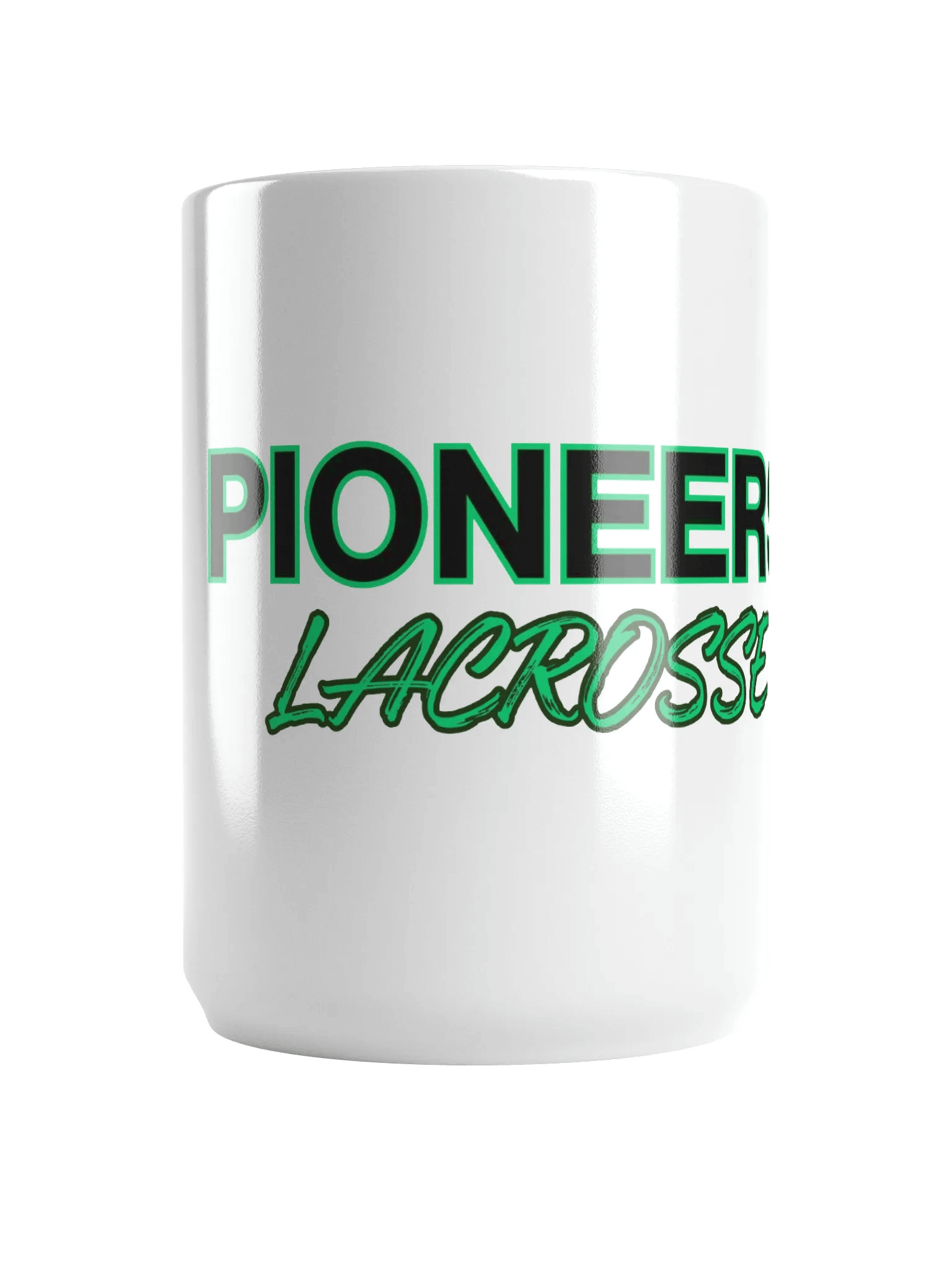 PIONEERS LACROSSE White Glossy Mug product image (1)