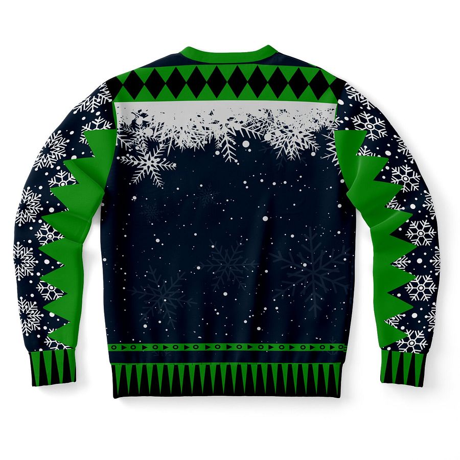 “Working It at the Pole” Funny Christmas Sweatshirt | Holiday Party Jumper | Santa Workout Humor | Unisex Adult Holiday Gift product image (10)