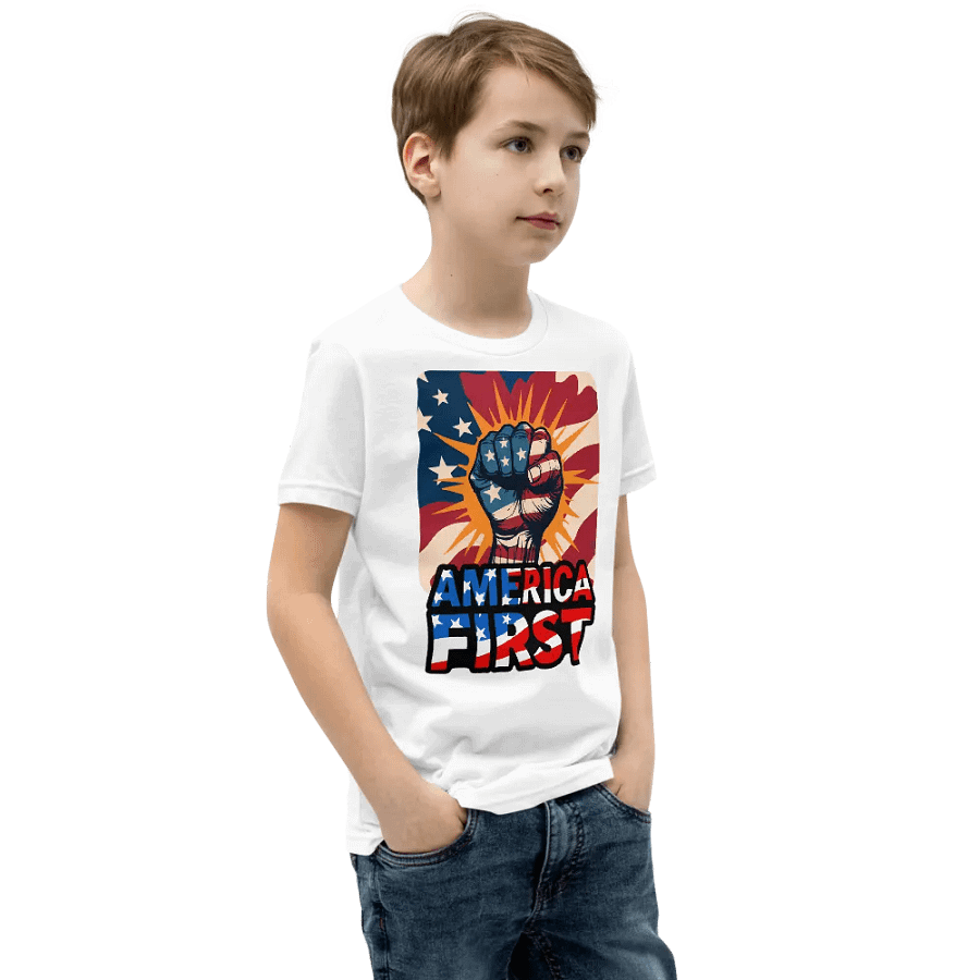 Kid's T-Shirt: America First product image (23)