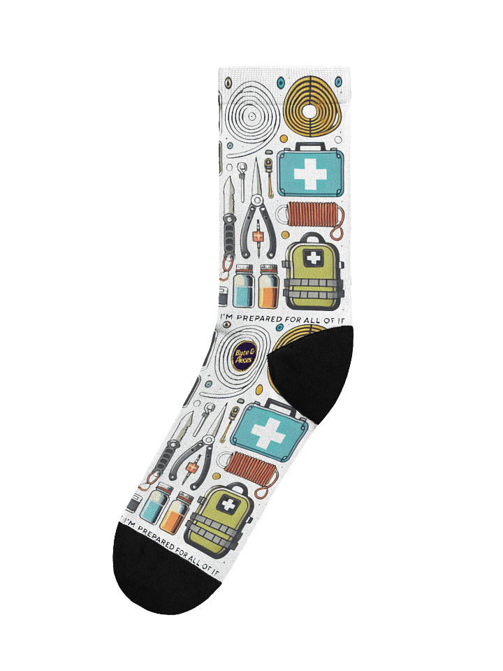 'I’ve Got 99 Problems, But I’m Prepared for All of It' Premium Socks product image (2)