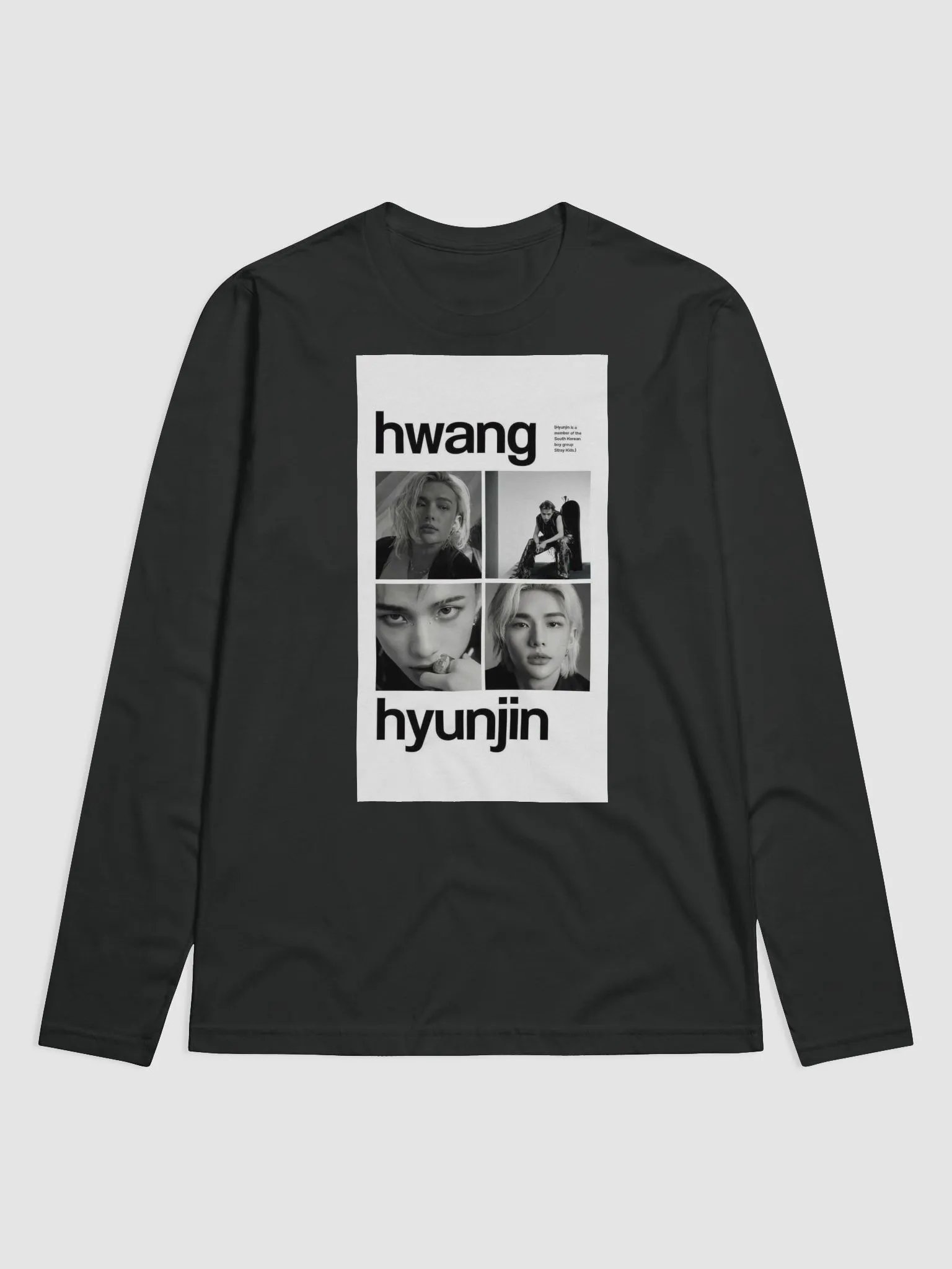 Hwang Hyunjin Stray Kids Long Sleeve Shirt product image (5)