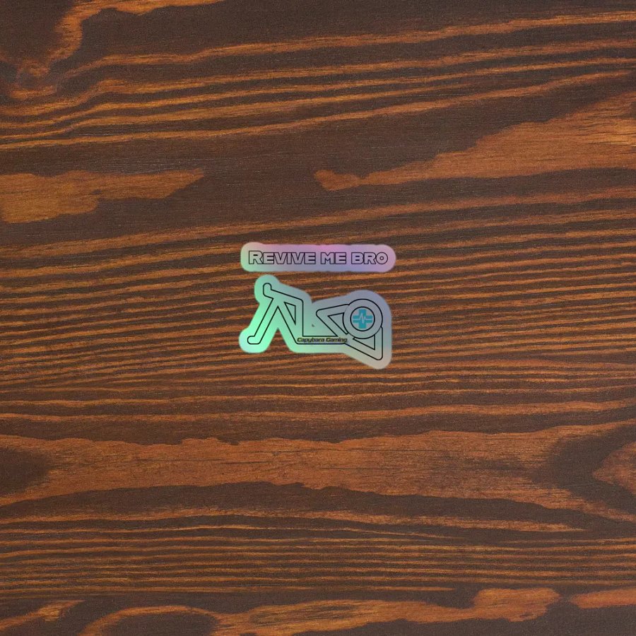 Revive Me Bro Holo Sticker product image (5)