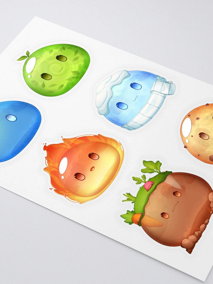 Slime Sweets and Dungeon Treats Slime Sticker Pack 1 product image (3)