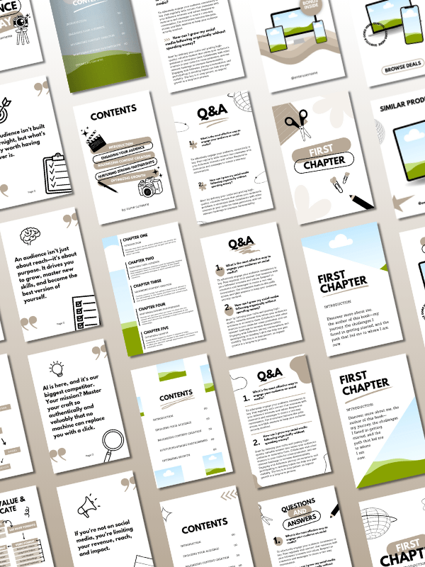 MRR/PLR Editable eBook Template in Canva product image (2)