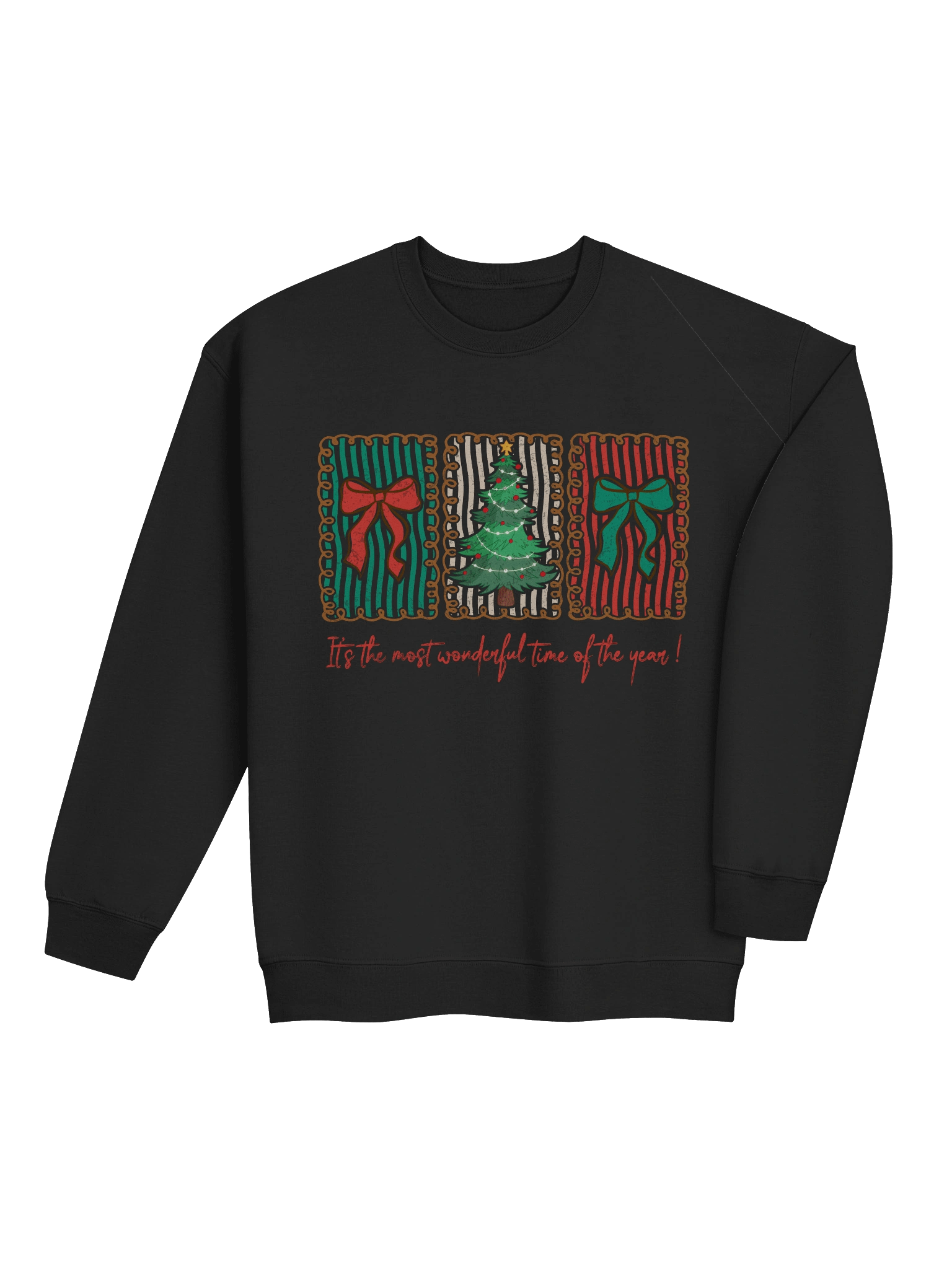 Festive Christmas Tree Crewneck Sweatshirt product image (16)