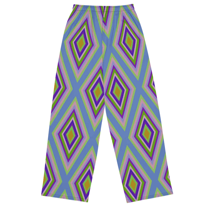 Colorful Diamonds Variation 3 Wideleg Pants product image (1)