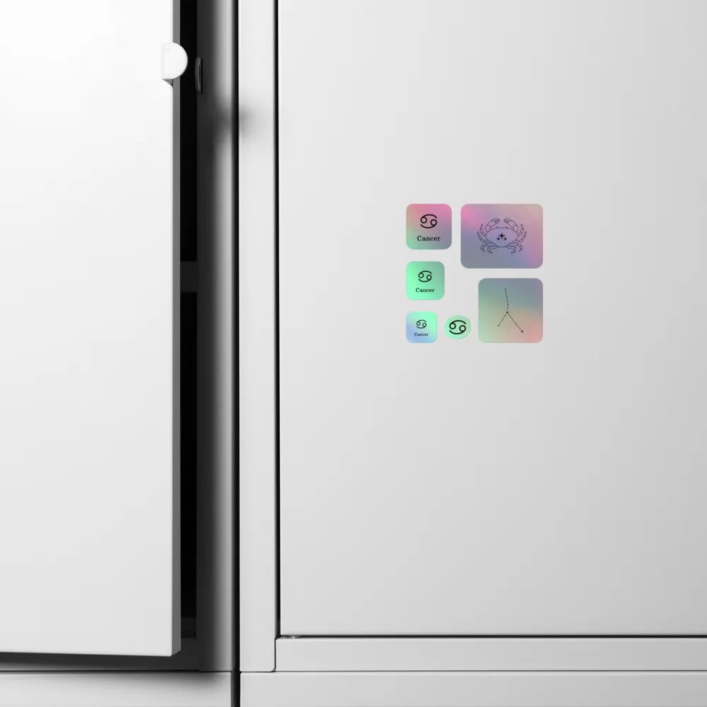 Zodiac Cancer - Holographic Sticker Set product image (5)