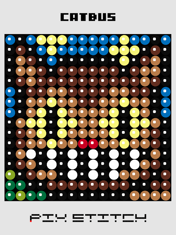 Catbus Pixel Art product image (1)