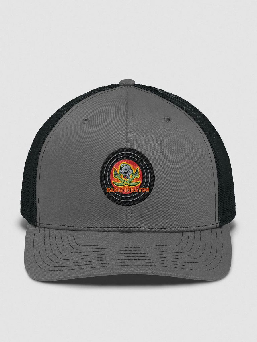 RADIO PIRATON TRUCKER HAT (Black Mesh) product image (1)