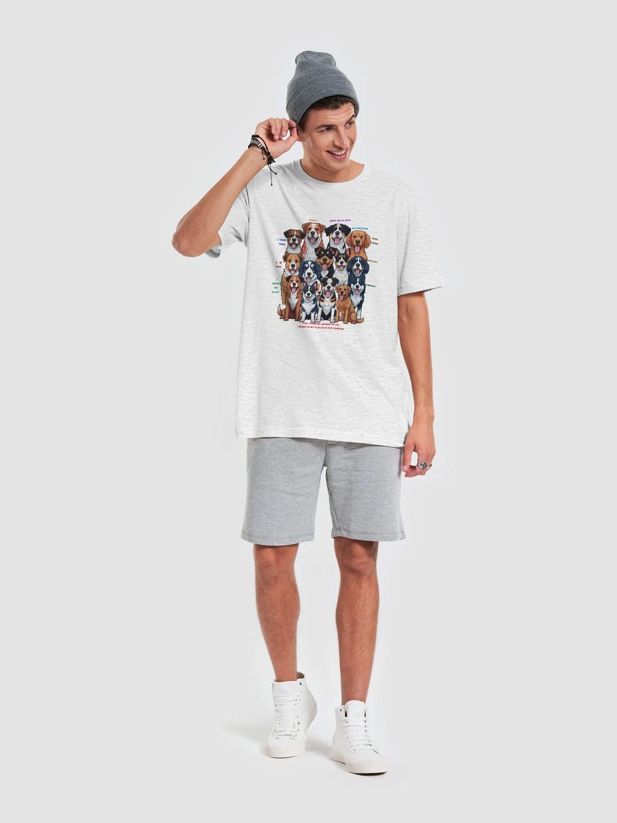 Canine Comedy Pixel Art Tee product image (6)