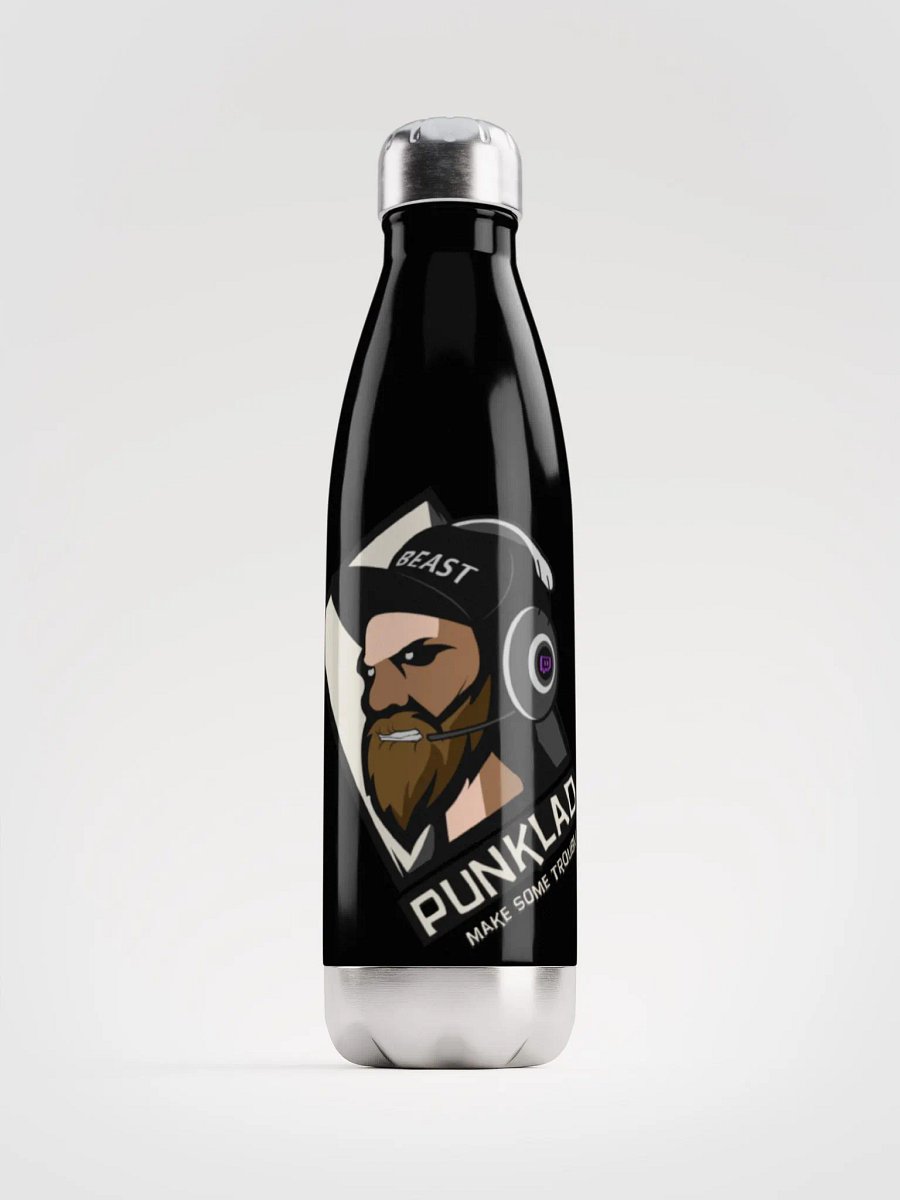 Steel Water Bottle: Punklad logo Stainless product image (1)