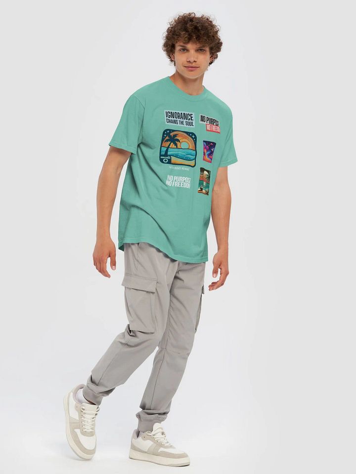 Surreal Sunset Cotton Tee | no purpose no freedom product image (73)