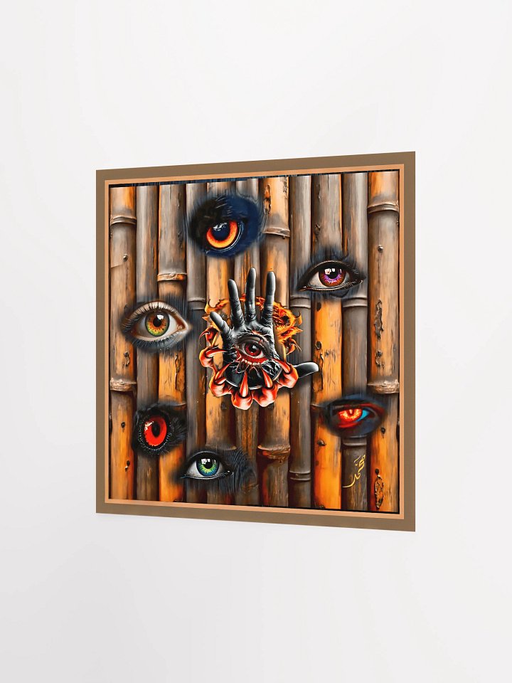 Vibrant Matte Space Poster / Digital Art Eyes on Bamboo product image (6)