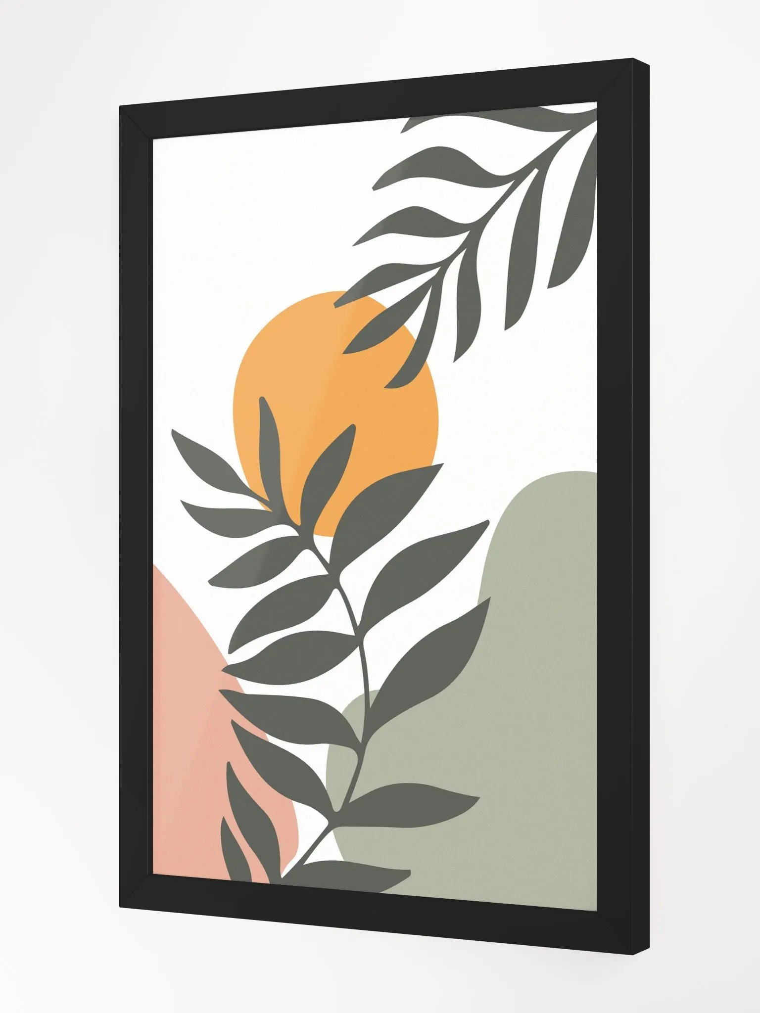 Eco-Friendly Framed Matte Leaf Poster product image (12)