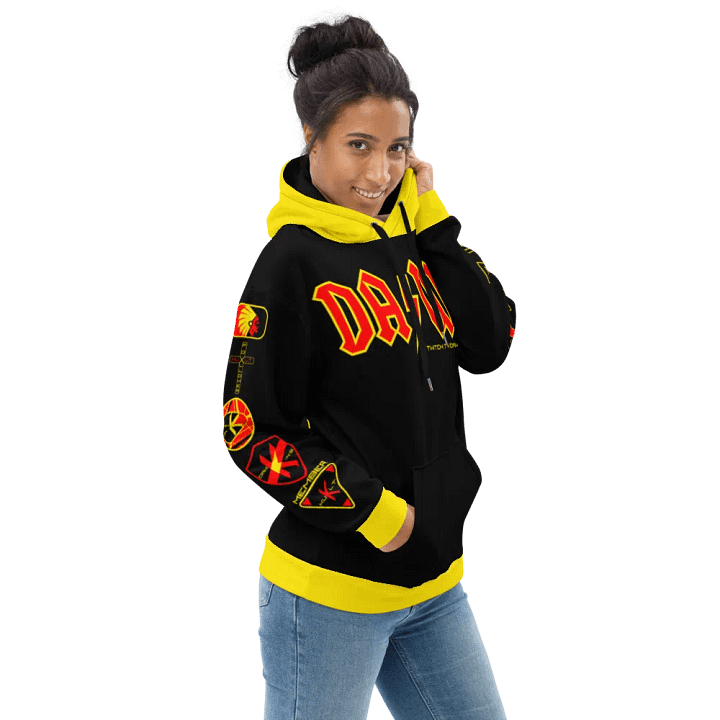 Dawkins Red Yellow Hoodie product image (2)