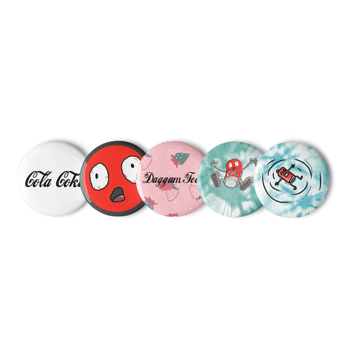 Cola Coka Pin Set product image (3)