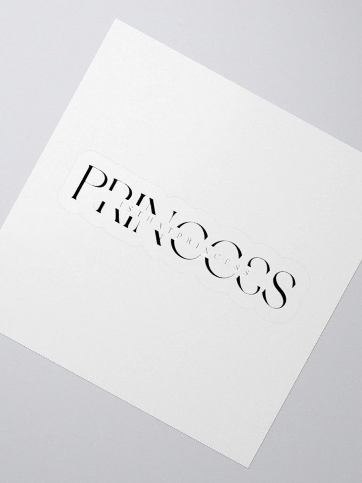 Metallic Princess Kiss Cut Stickers product image (8)