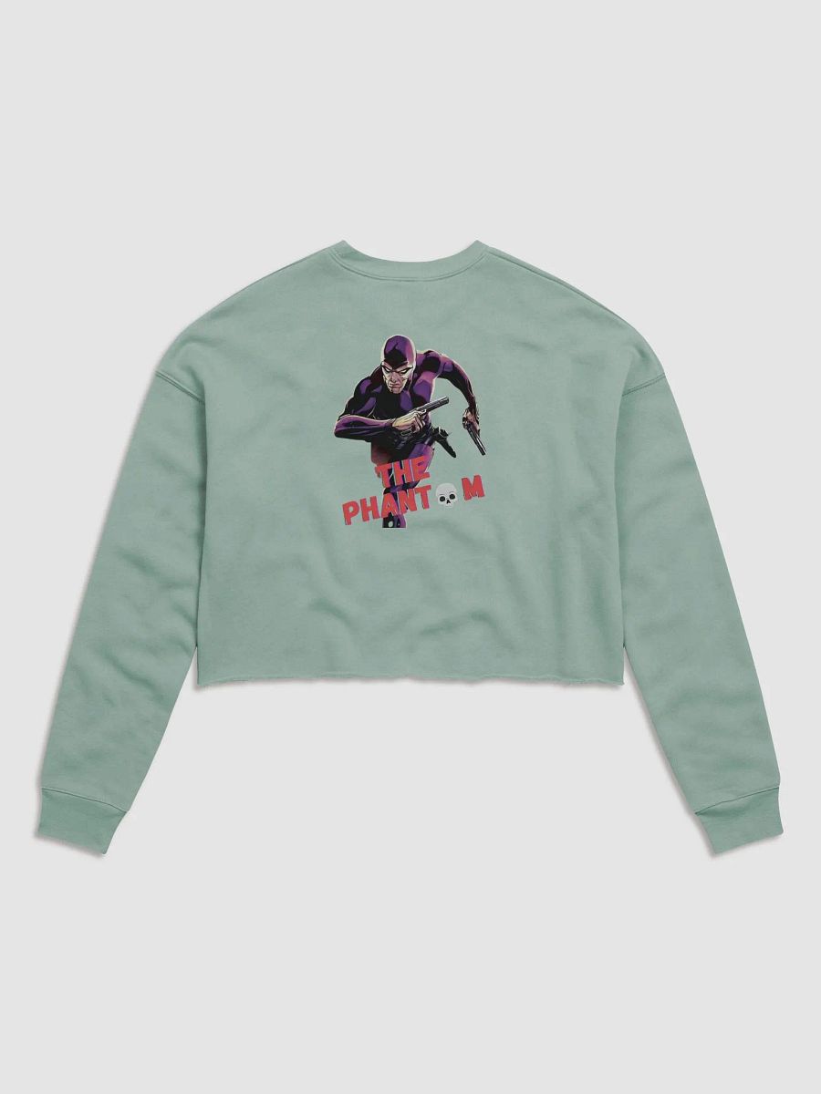Ghost Who Walks :Bella+Canvas Women's Fleece Crop Sweatshirt product image (2)