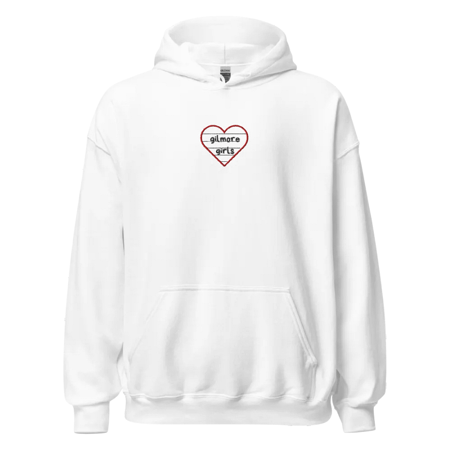 Gilmore Girls Heart Embroidered hoodie product image (2)
