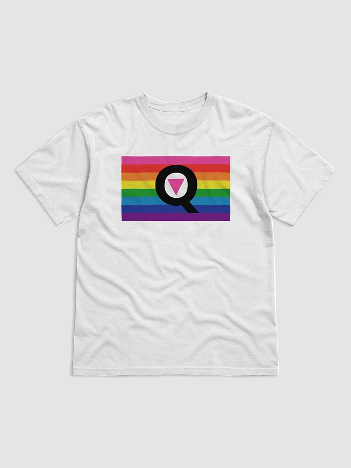 Q (Is For Queer) Rainbow Flag - T-Shirt product image (1)