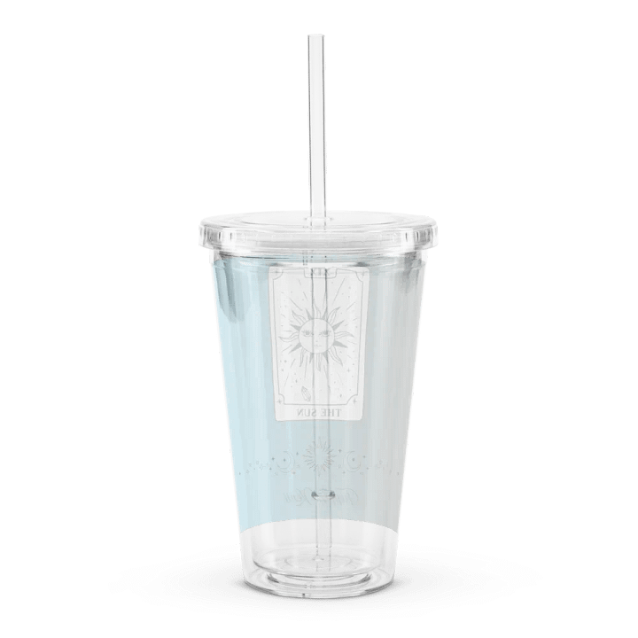 The Sun Tarot Clear Tumbler product image (2)