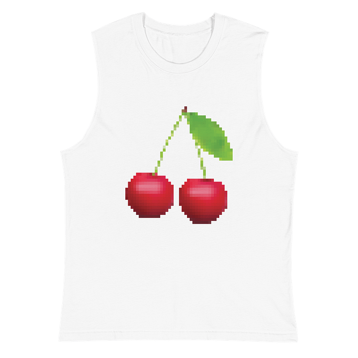 cherry pixel men's Tank product image (2)