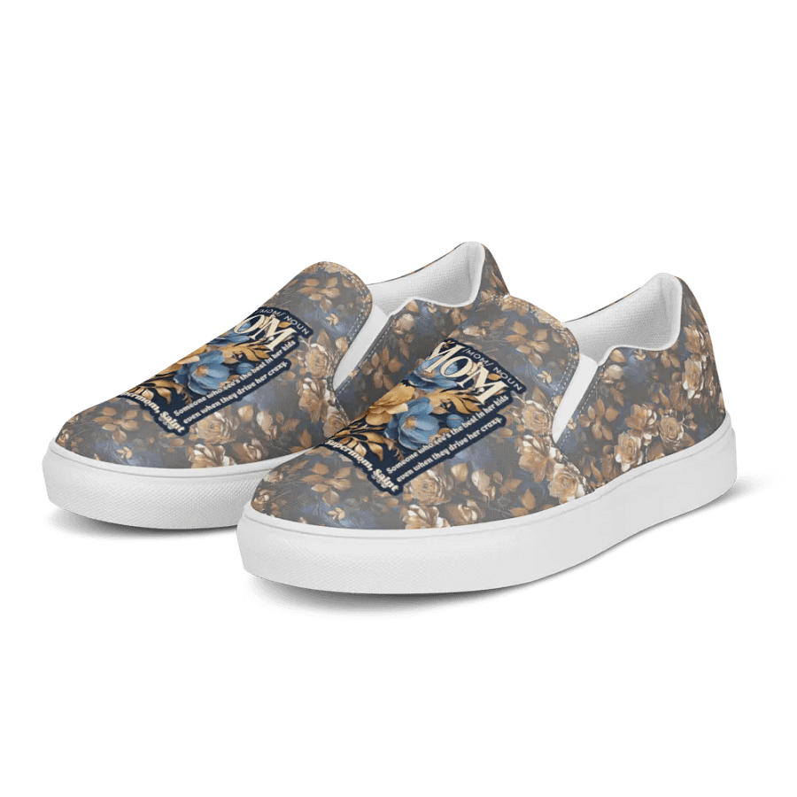 Funny Mom Floral All Over Print Shoes product image (5)