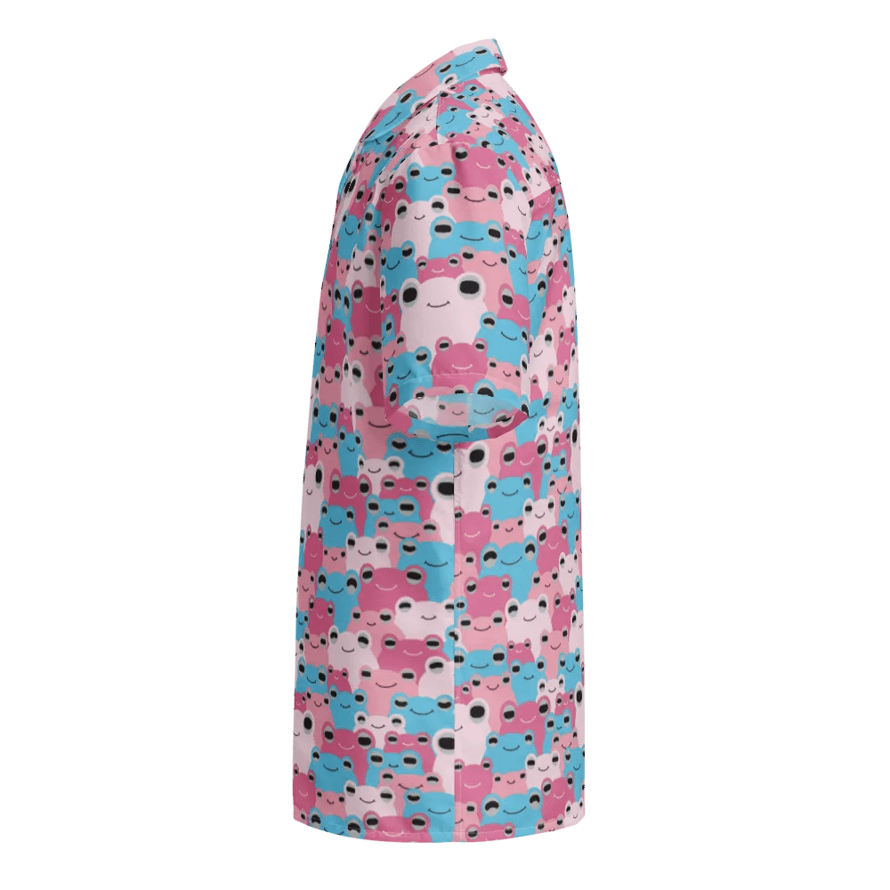 Frog-waiian Shirt Trans Flag Colors product image (4)