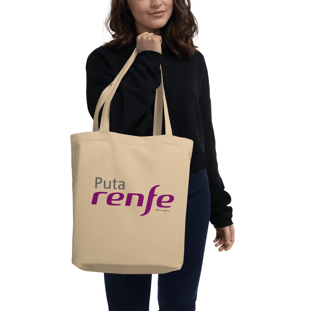 Puta Renfe - Totebag product image (2)