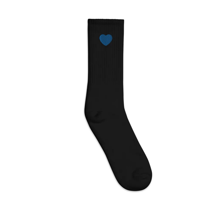Nik Blue Heart Socks product image (1)