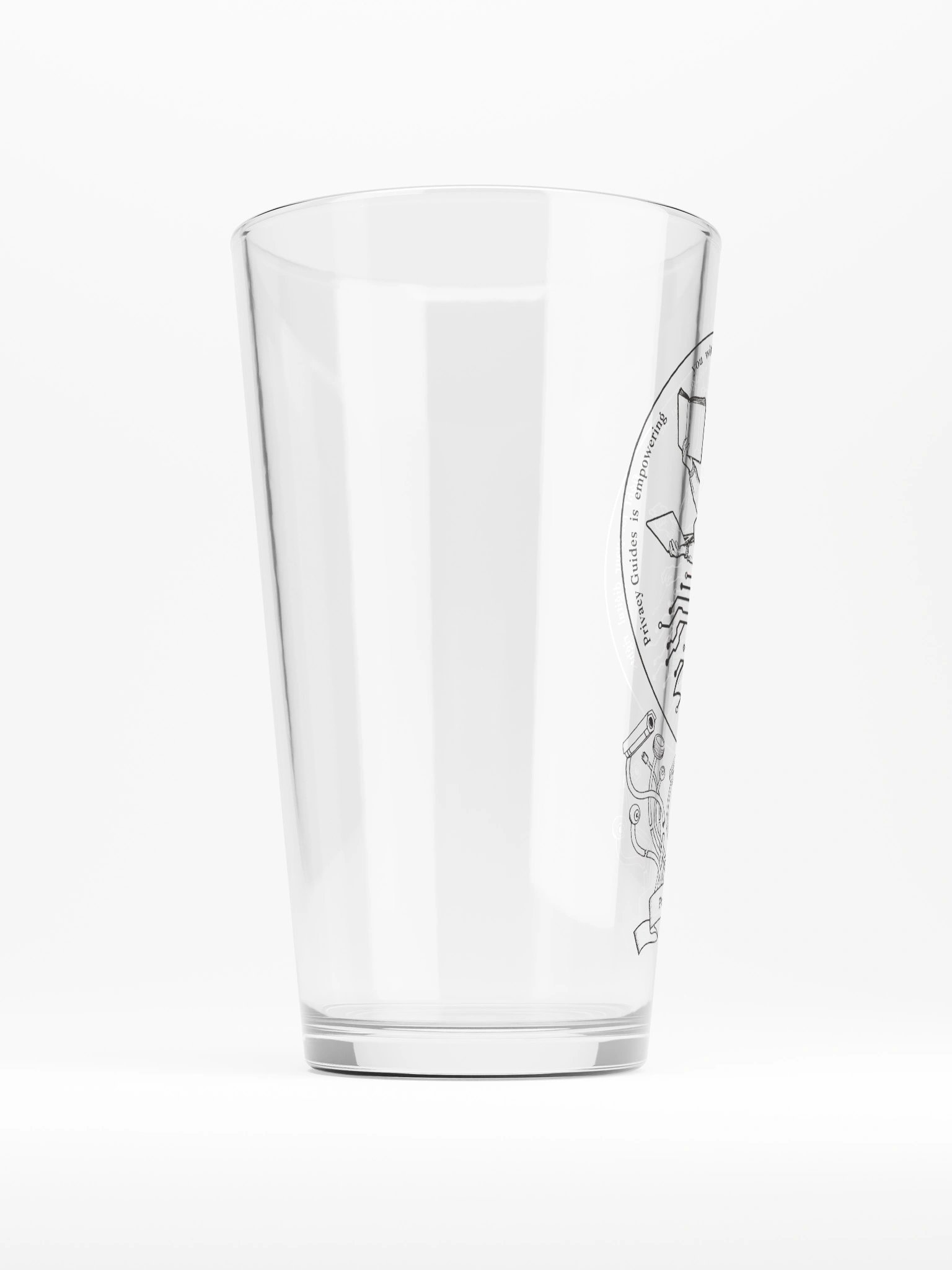 Defender of Privacy - Pint Glass product image (2)