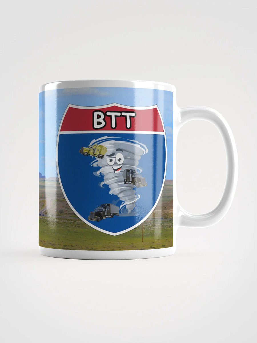 BTT & Boomer Mesa Coffee Mug-White product image (1)
