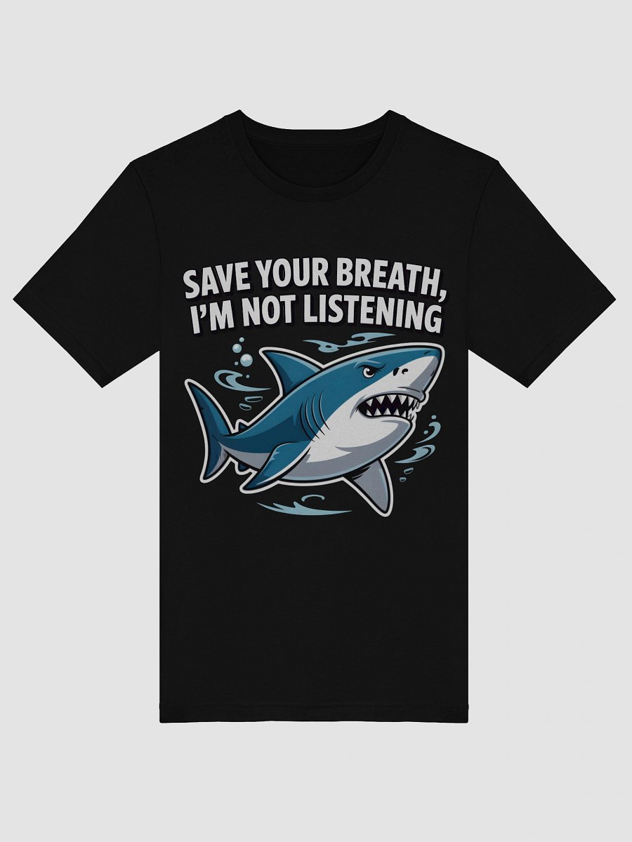 Rebellious Shark Graphic Tee product image (46)