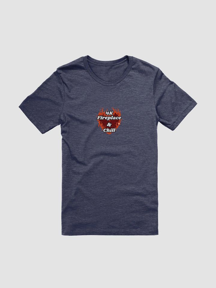 Flaming Heart - 4K Fireplace & Chill | Tee product image (1)