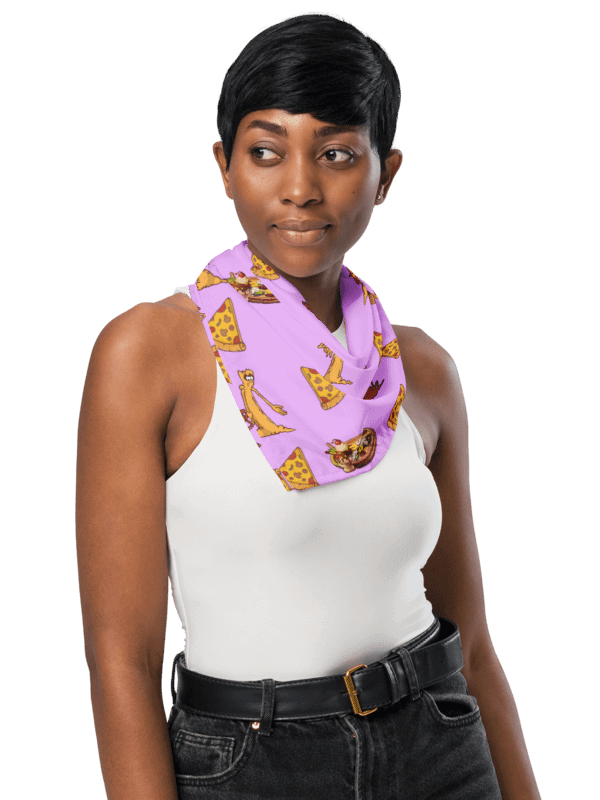 Pizza Panic Bandana - Pink product image (1)