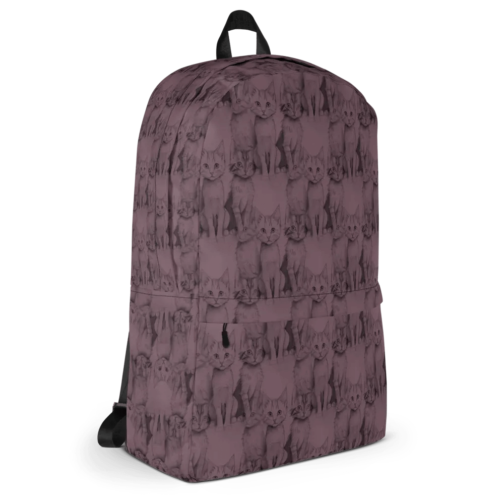 Feline Fusion All-Over Print Backpack product image (1)