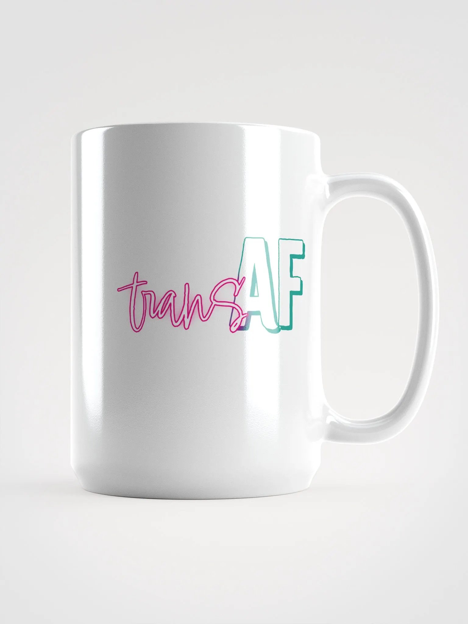 Trans AF Mug 15oz White product image (1)