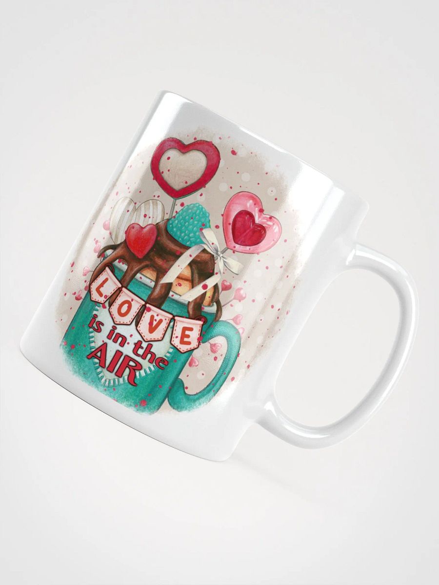 Love is in the Air White Glossy Mug product image (4)