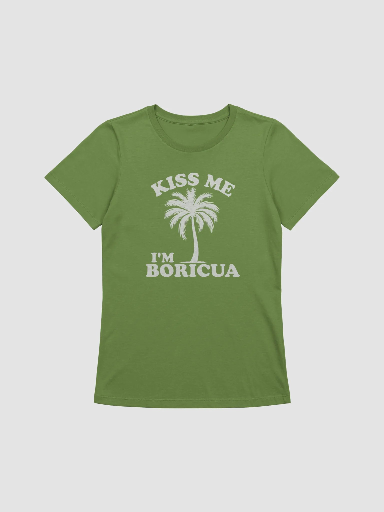 Kiss Me I'm Boricua Camiseta de Mujer product image (1)
