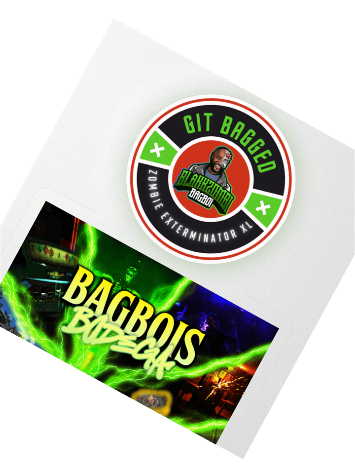 BAGBOI'S BODEGA/ GIT BAGGED Kiss Cut Stickers product image (8)