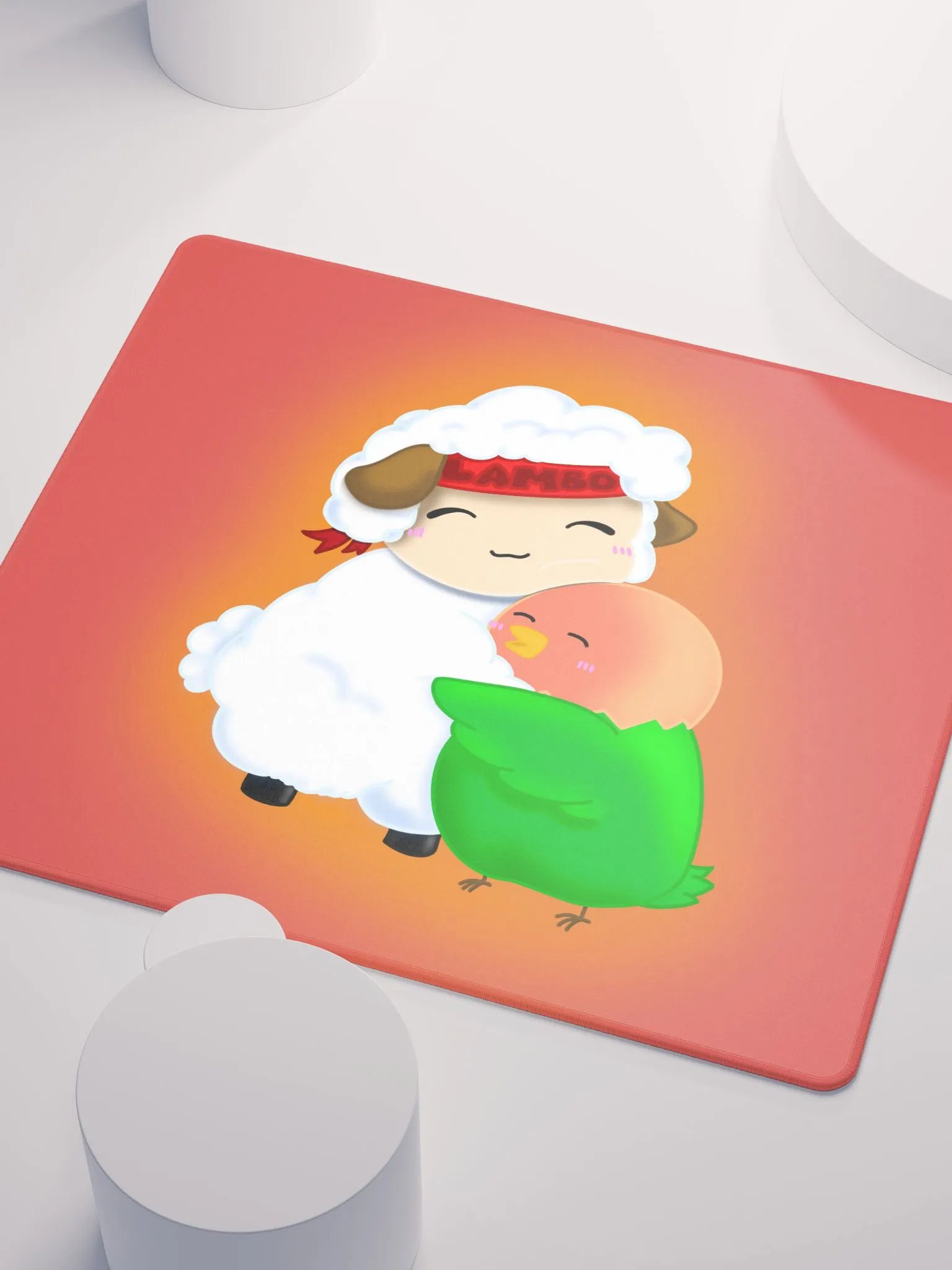 The most wholesome mousepads - Red product image (3)