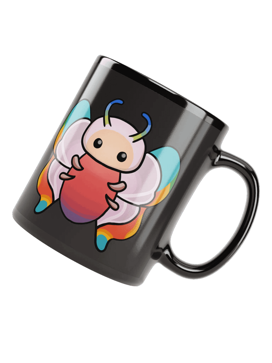 Palia Rainbow Butterfly - Black Glossy Mug product image (4)